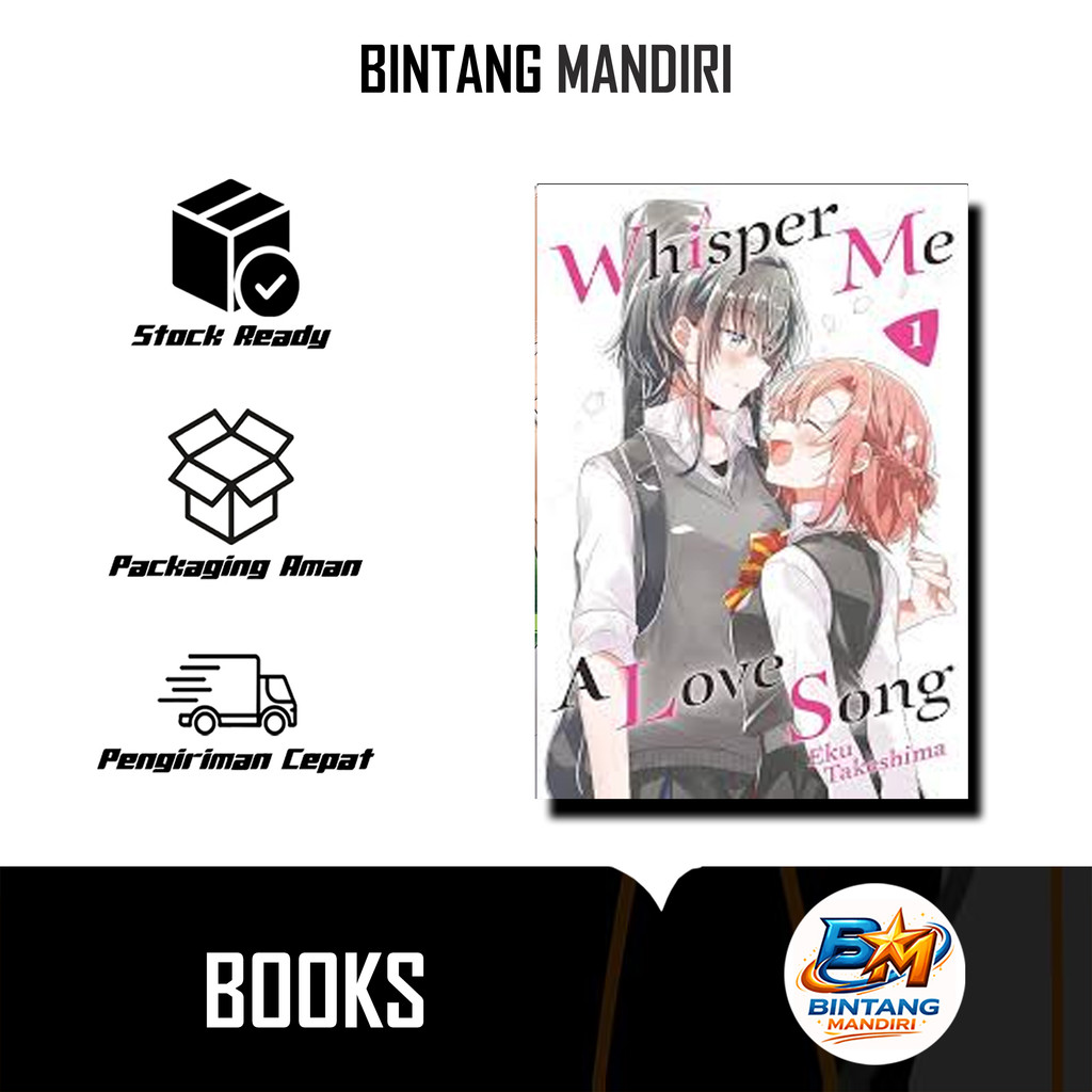 Komik Manga Whispering You a Love Song, Sasayaku You Ni Koi Wo Utau Vol. 1-10 by Takeshima Eku (Engl