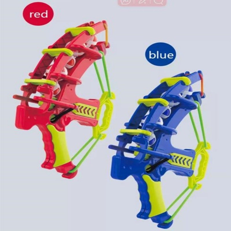 Catapult Sticky Ball Bow & Arrow Target, Parent-ild Interactive Throwing & Shooting Dart Board Game 