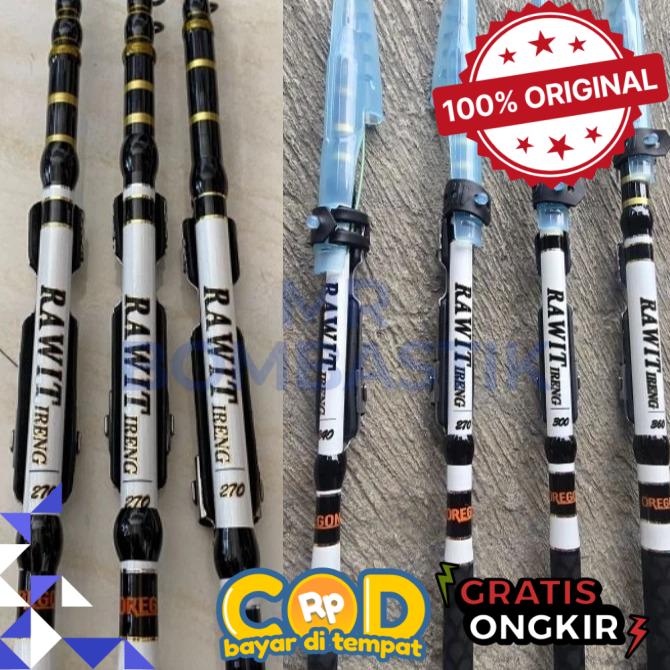 joran pancing tegek CASTOM OREGON RAWIT IRENG - 240 -bomb