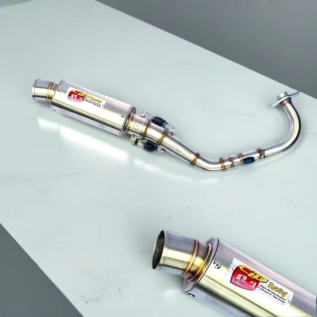 KNALPOT RACING CLD C2 SILIENCER ONLY  inlet 38mm  ALL MOTOR