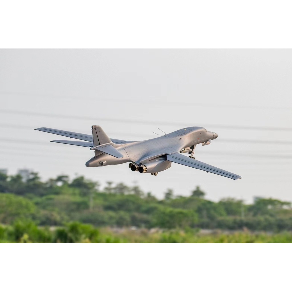 Xfly Twin Engine 70mm B1b (Lancer) Electric Remote-Controlled Jet Bomber Rc Plane Assembled Fixed Wi