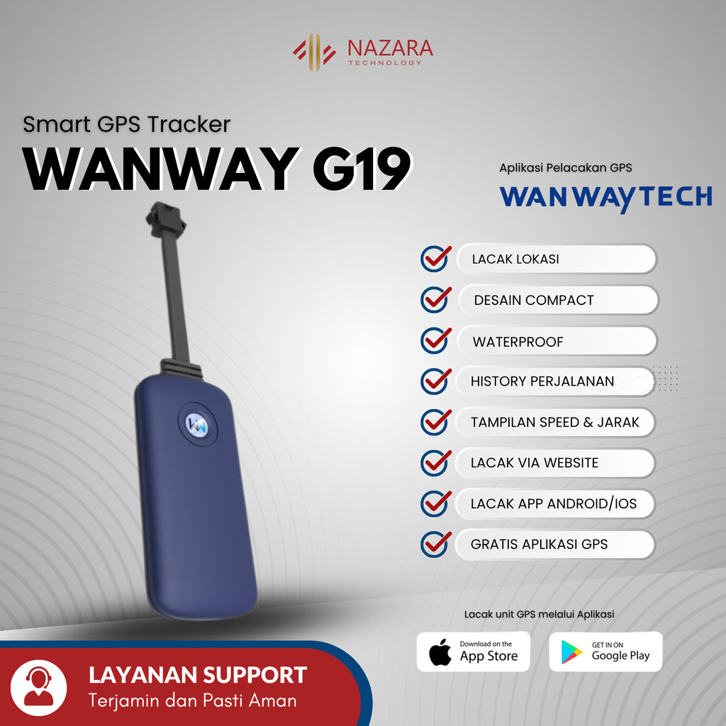 [LIVE] GPS Tracker Wanway G19 | Gratis Aplikasi GPS