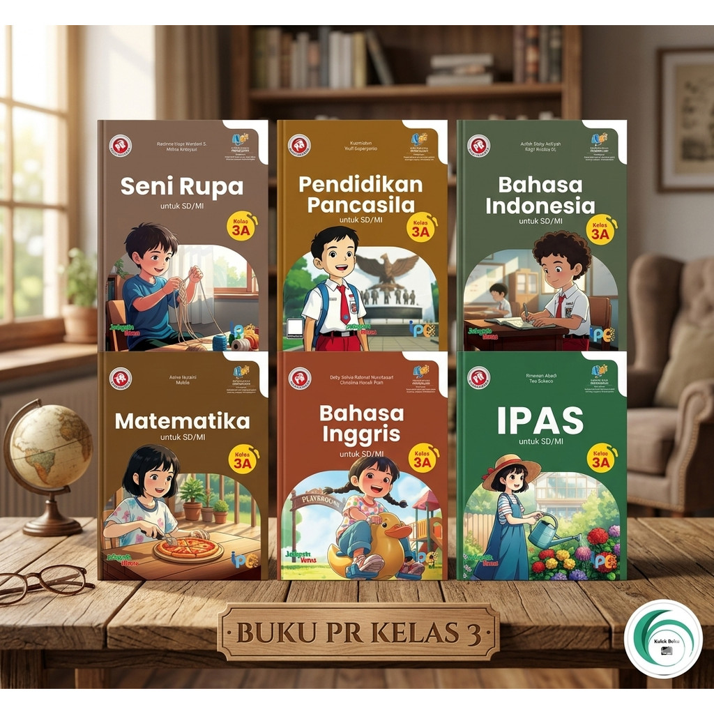BUKU PR LKS SD KELAS 3 SEMESTER  1&2 INTAN PARIWARA TAHUN 2026