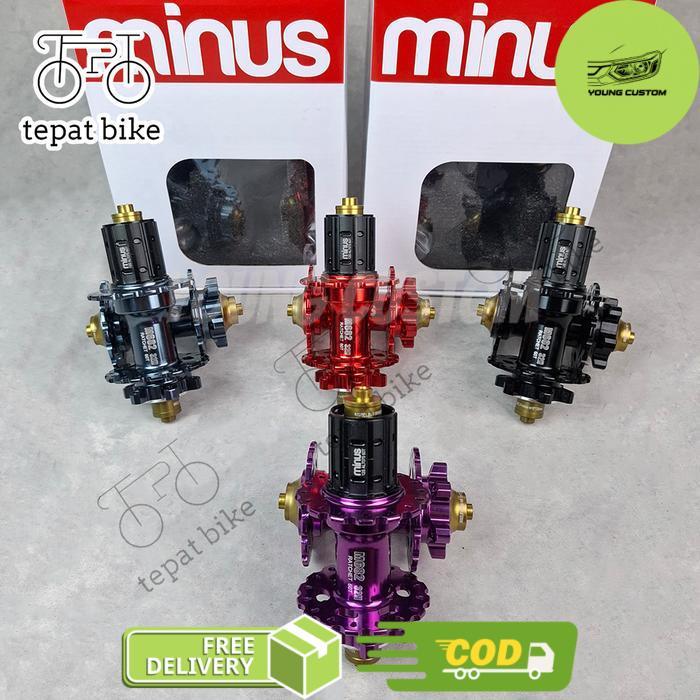 Hub Freehub MINUS M682 Ratchet 60T 24H/32H Tawon Keras 4in1 QR (9x100, 10x135) TA (15x100, 12x142) 8