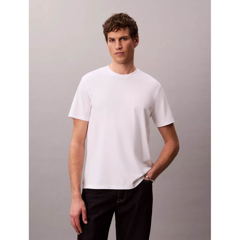 Calvin Klein - SS SUPIMA CHEST EMB CREWNECK TEE