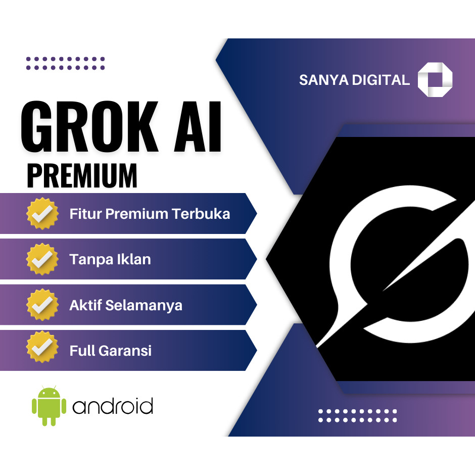 Grok AI Premium 1 Tahun Garansi | Grok 3 Inovatif