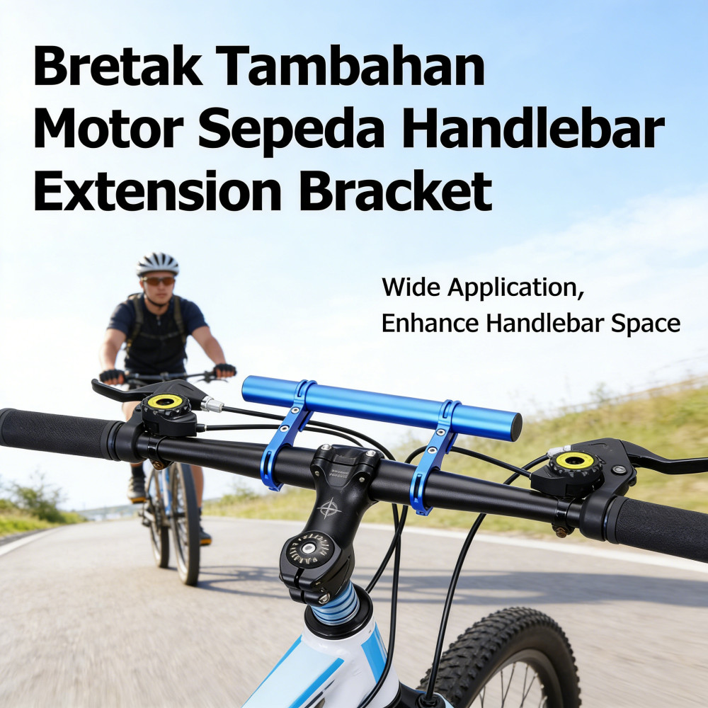 Bretak Stang Tambahan Sepeda Handlebar Extension Bracket / Motor