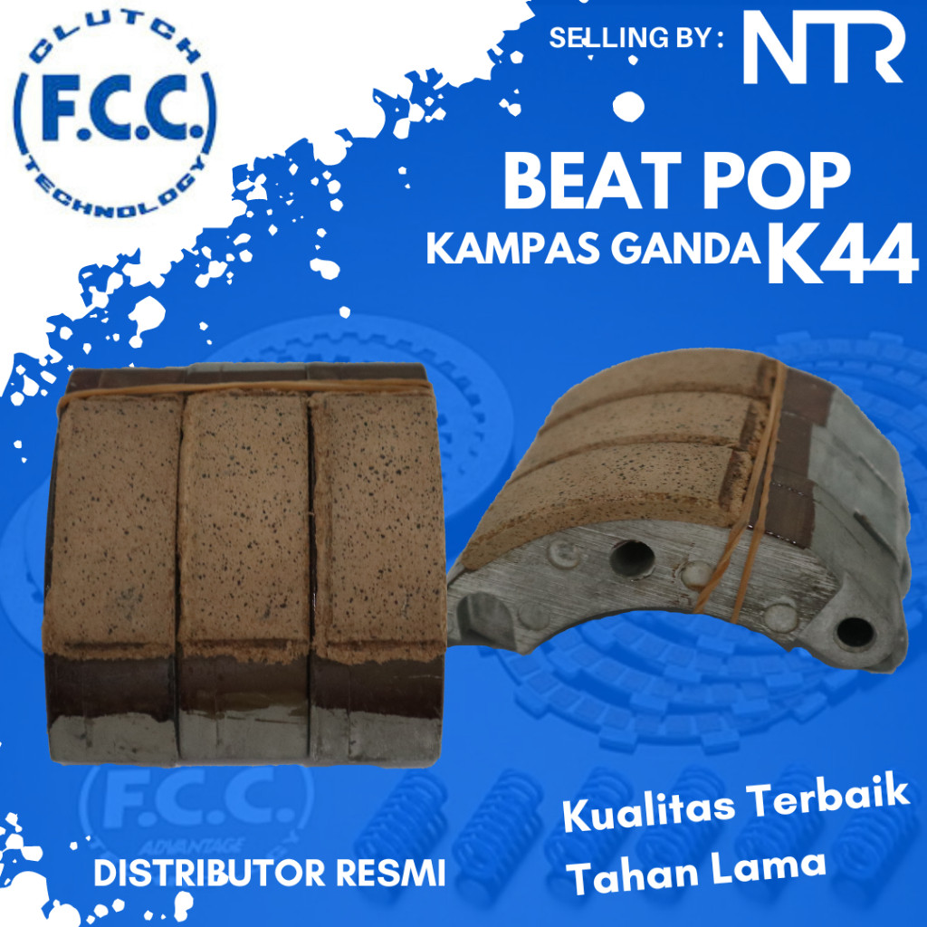 (pangeran01) Weight Set Clutch - Kampas ganda only kampas kopling ganda Beat fi beat pop sporty vari
