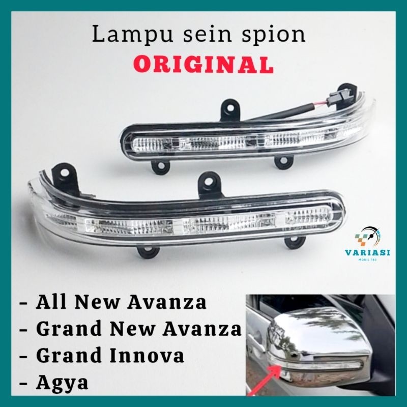 FRANCISS.ID Lampu Sein Spion Avanza/ Lampu Sein Spion Innova/ Lampu Sein Spion Agya/ Sein Spion All 