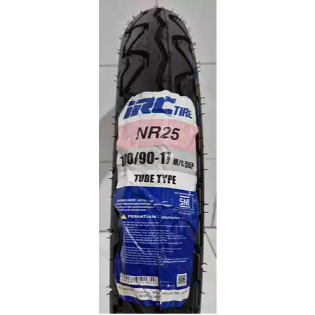 Ban Luar Tube Belakang IRC ukuran 100/90-17 untuk Verza 150 New Mega Pro & CB 150 Verza