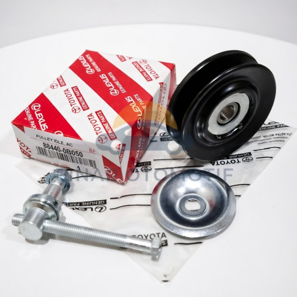 PULLEY / PULLY AC / IDLER PULLEY TOYOTA KIJANG SUPER GRAND 5K - BEARING 6301 - 88440-0B050