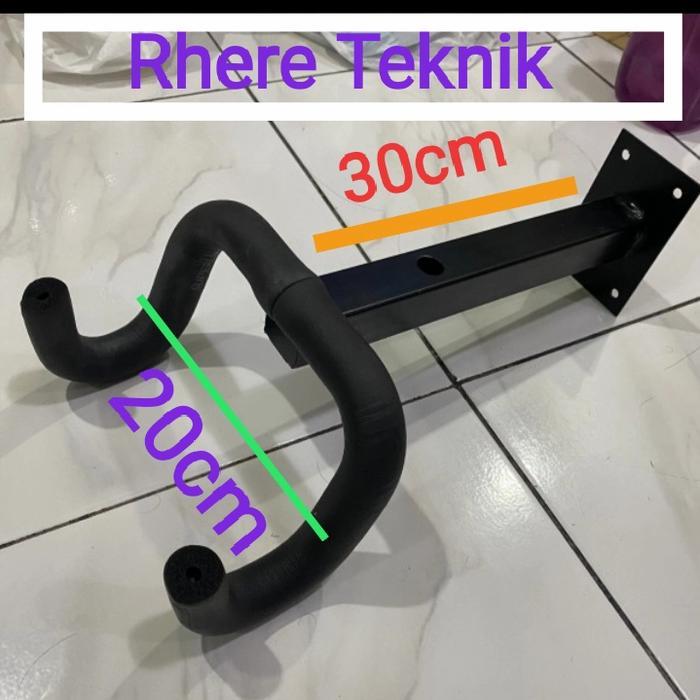 gantungan sepeda dinding tempel tembok hanger bike wall - sekrup&fisher