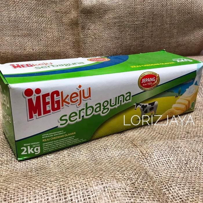PROMO KEJU MEG CHEDDAR REPACK 1KG - 500 gram