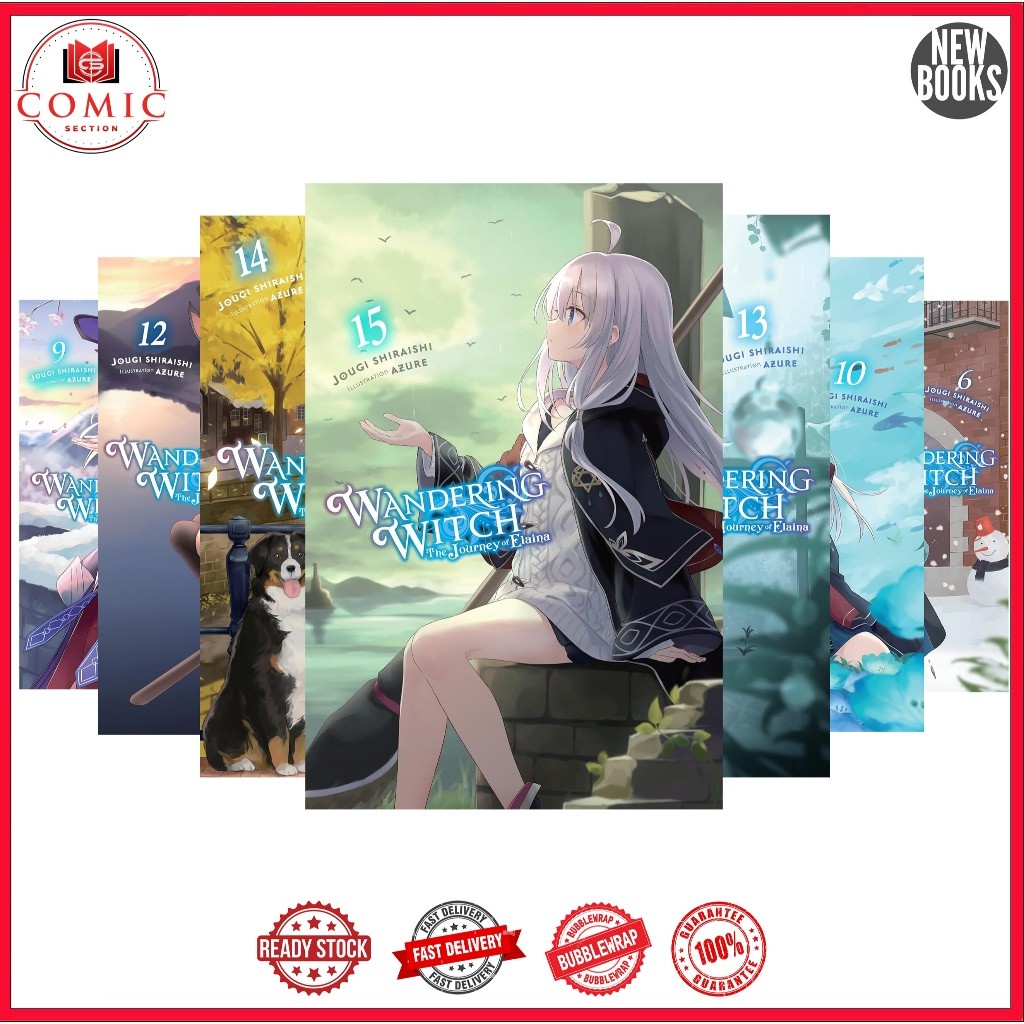 Wandering Witch: The Journey of Elaina, vol.1-16 (Light Novel English)