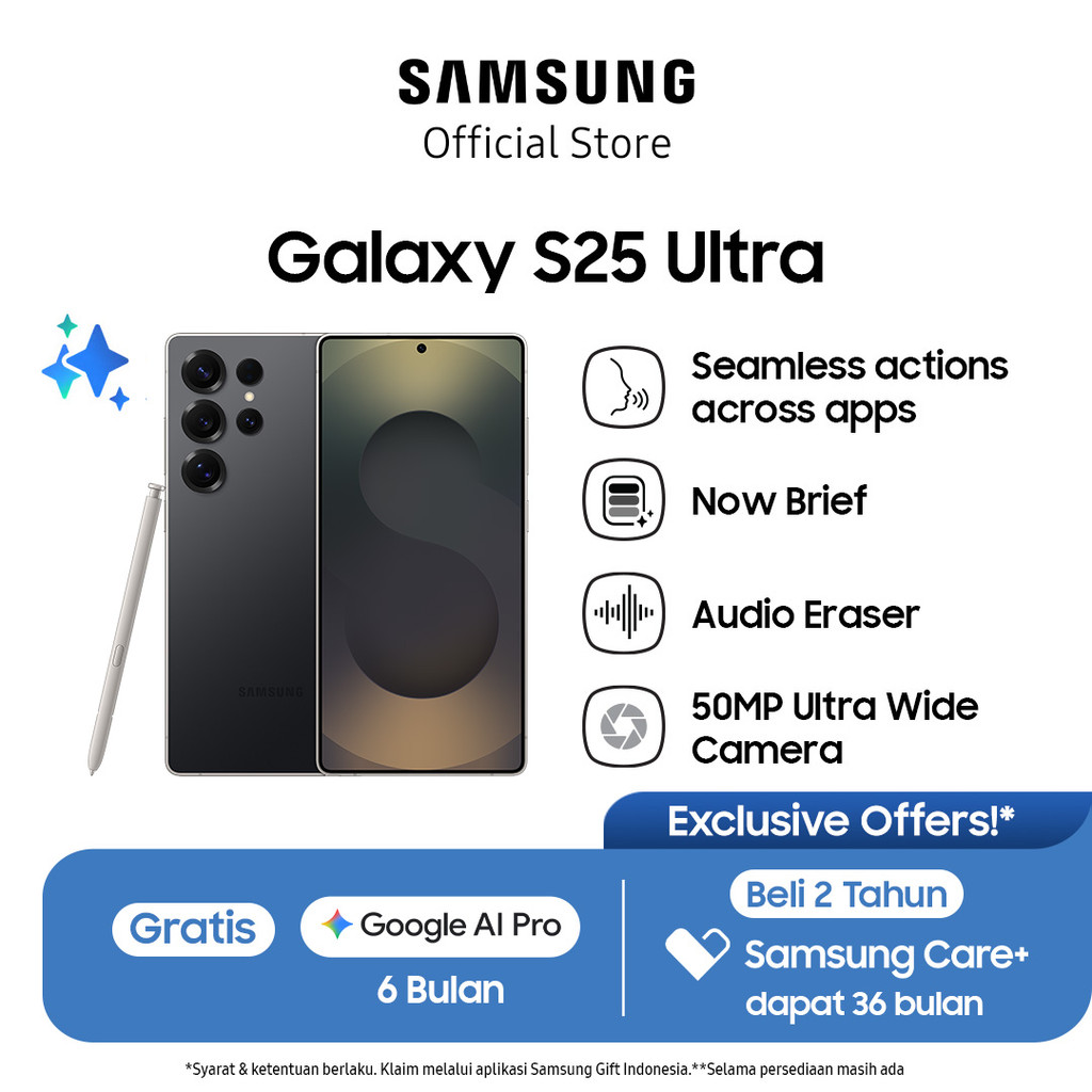 Samsung Galaxy S25 Ultra 12/512GB - Titanium Black, Hp AI, Galaxy AI