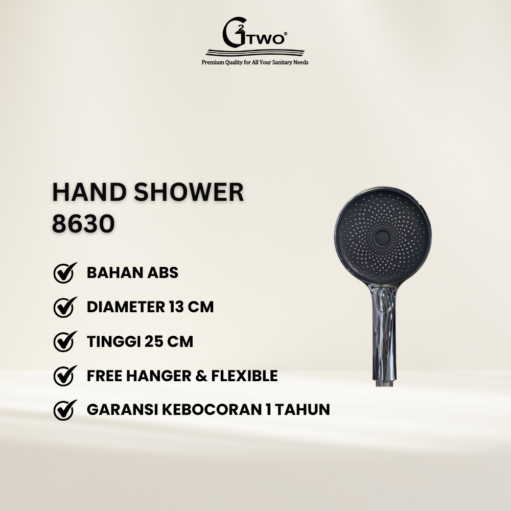 Hand Shower ABS GTWO (8630)