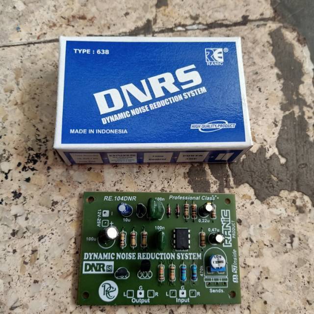 Kit dnrs kit audio penghilang noise penghilang desis 638