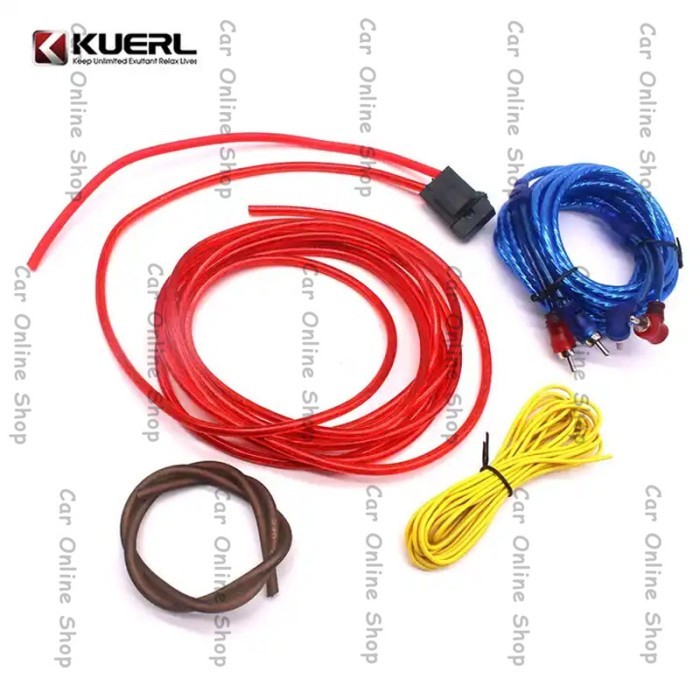 Paket Kabel Audio Mobil Full Set Instalasi Sound System Mobil KUERL