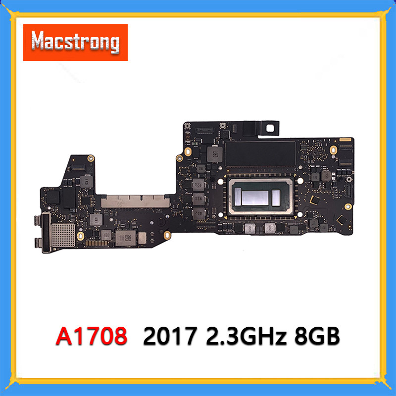 Original A1708 Motherboard 2017 820-00840-A for MacBook Pro A1708 Logic Board 2.3GHz 8GB 2017