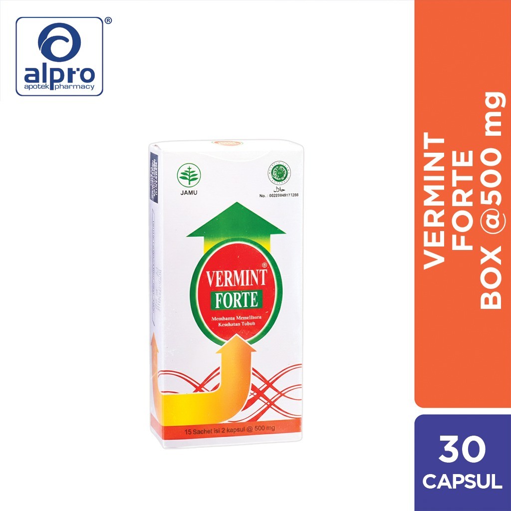 Vermint Forte 30 Kapsul 500 mg