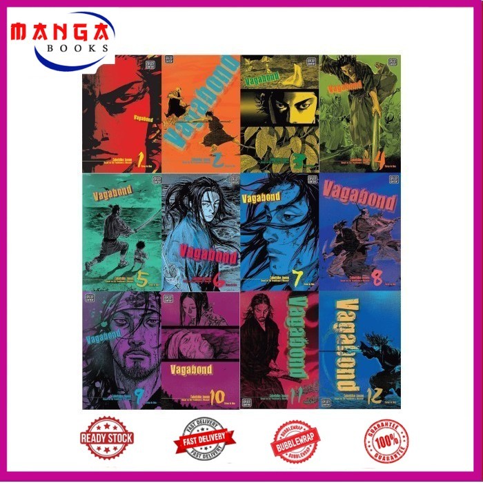 Vagabond (VIZBIG Edition), 12 Book series