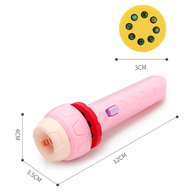 Flashlight Projector Torch Lamp Toy Cute Cartoon Creativity Toy Torch Lamp Flashlight Projector Toy 