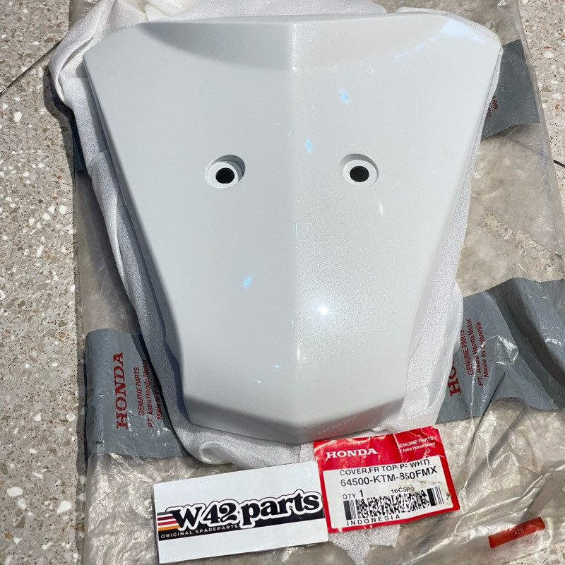 PANEL DASI DEPAN SUPRA X 125 X125 PUTIH ORIGINAL AHM 64500 KTM 850FMX