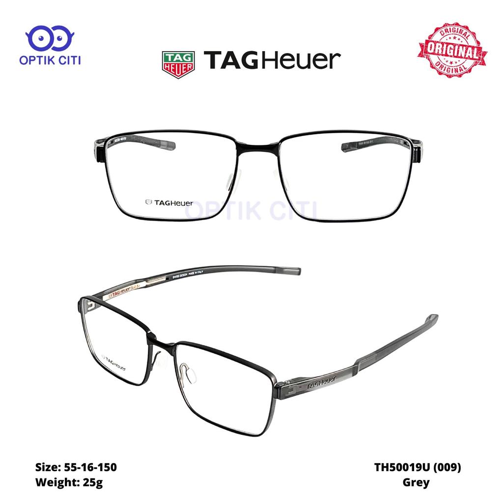 Frame Kacamata Pria Tag Heuer Bolide TH 50019 U - 009 - S 55 Original