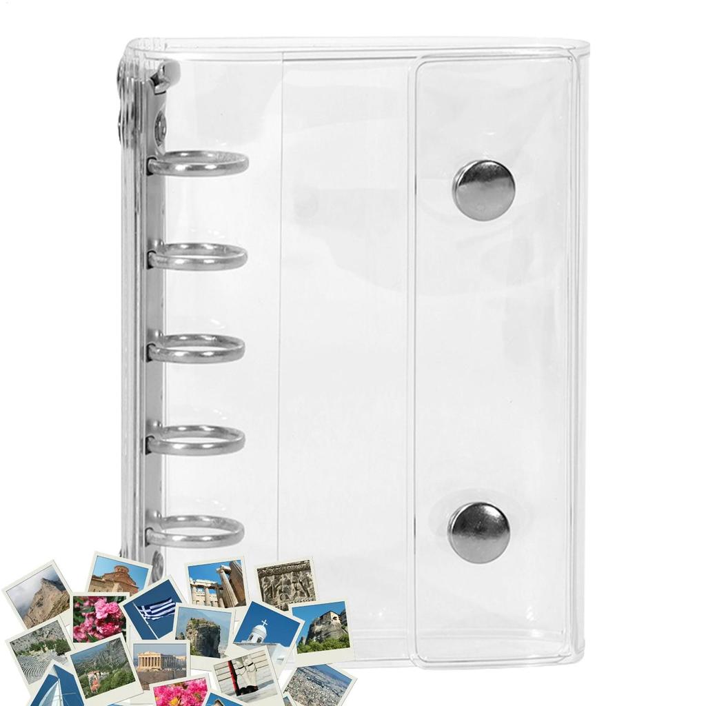 Sticker Organizer Binder Sticker Binder Album Organizer Book Transparent Notebook Aesthetic Keeper f