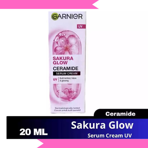 Garnier Sakura Glow Ceramide Serum Cream UV 20ml