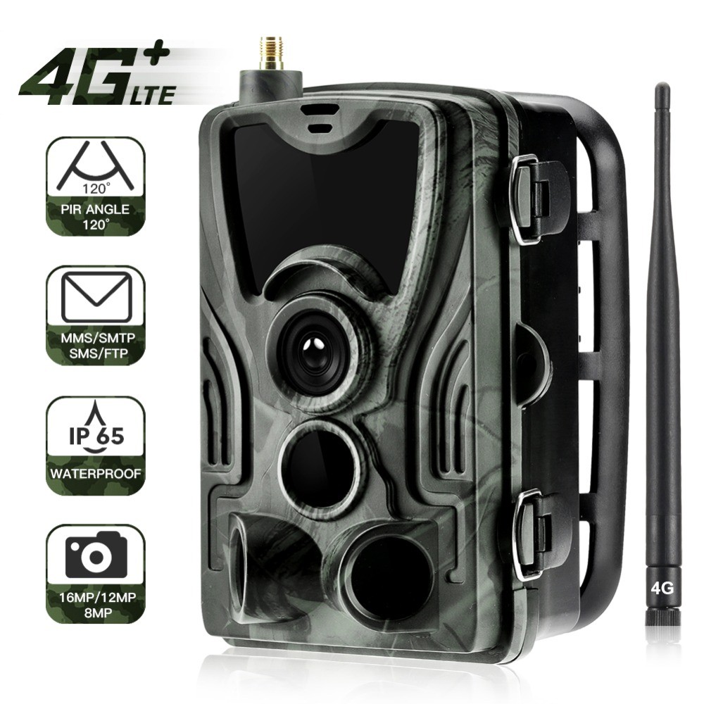 FTP SMTP 4G MMS Email 20MP  Trail Camera HC801LTE Wireless SMS Cellular Mobile Wildlife Cameras 03S 