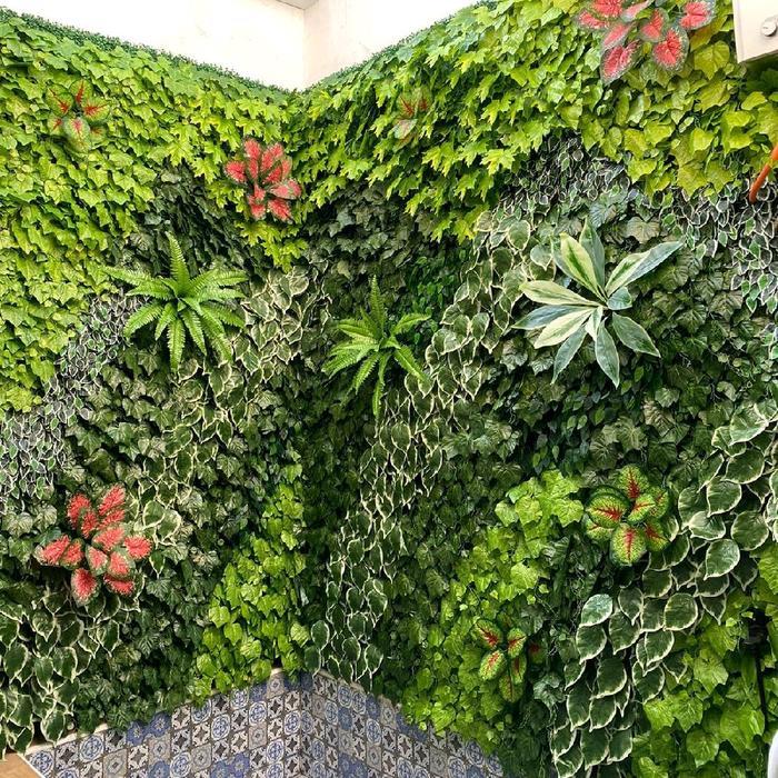 Tanaman Hias Plastik Vertical Garden Articial Garden Sintetis - Vertical Garden Artificial Outdoor I