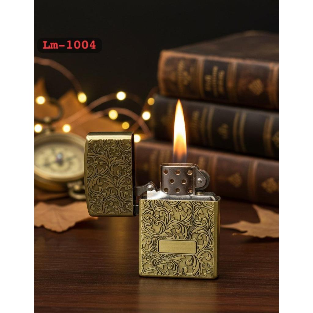 korek api roda lilin motif kembang LM-1002 api biasa isi ulang