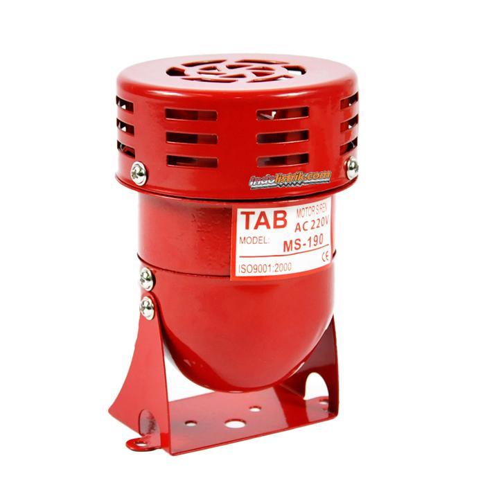 Tokolili4 Sound Motor Siren / Sirene Alarm MS 190 TAB - 220V AC