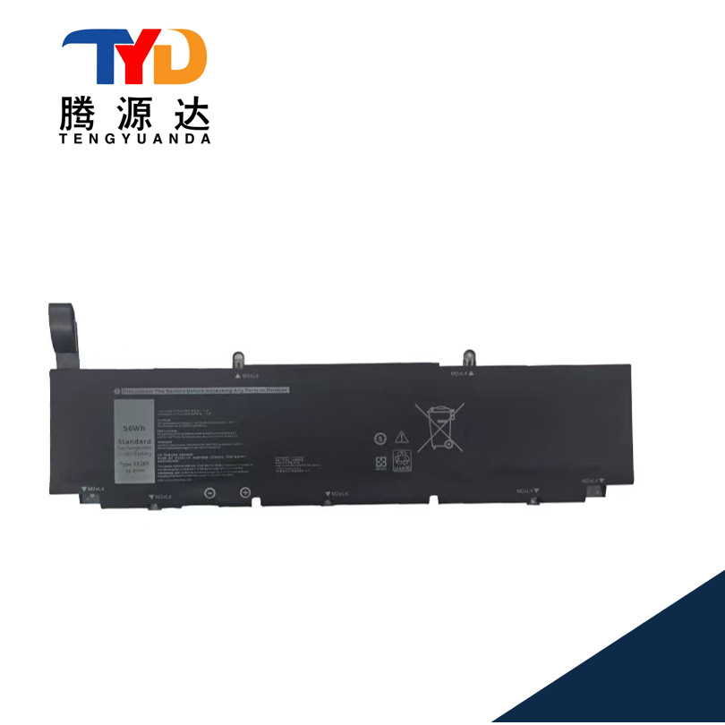 Laptop battery for Dell XPS 17 9700 9710 Precision 5750 5760 97Wh XG4K6 56Wh 5XJ6R