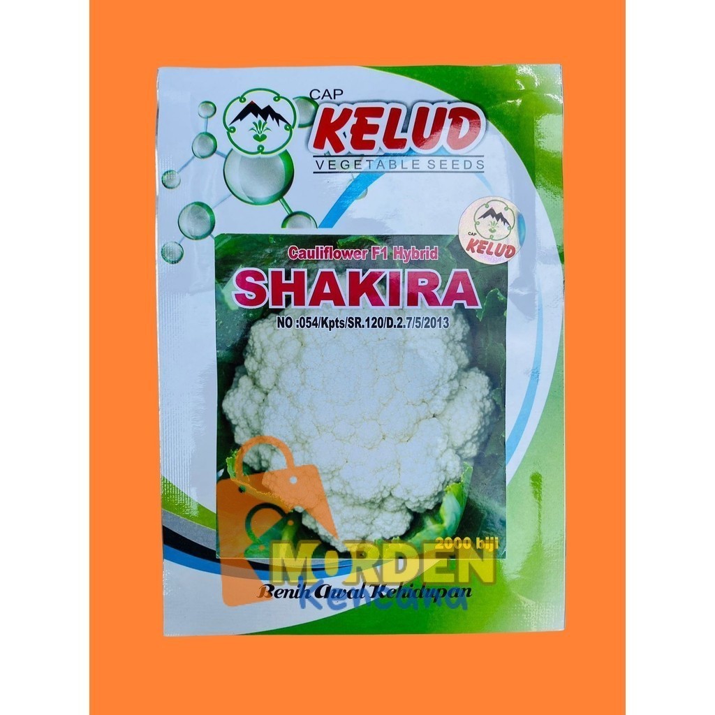 Benih bunga kol SHAKIRA isi 10gr dari cap KELUD MK