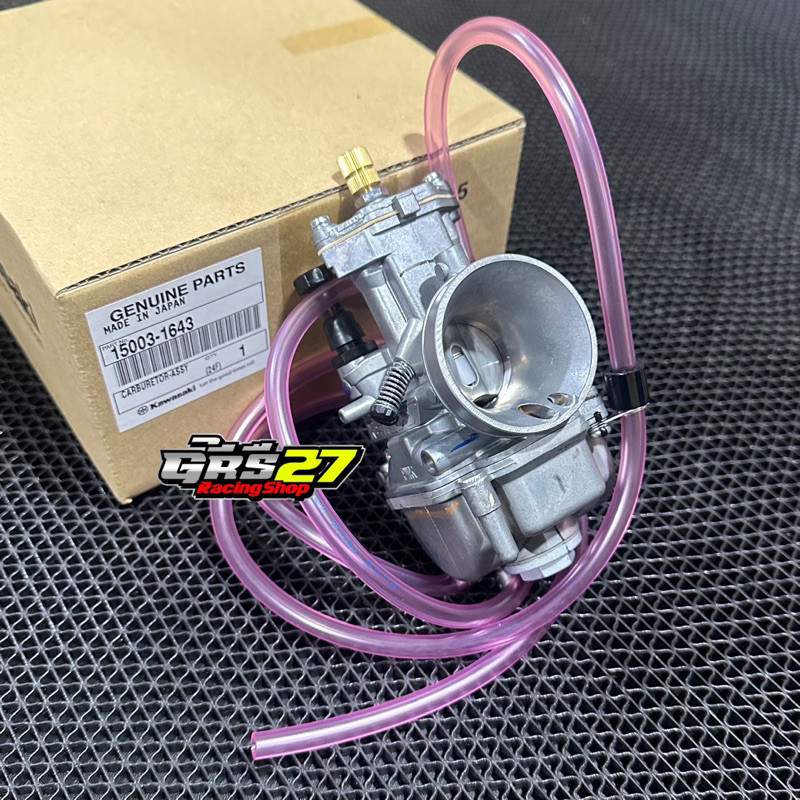 KARBU KARBURATOR PWK 28 KX 85 ORIGINAL KAWASAKI BISA UNTUK NINJA R SS RR 150 RX KING SATRIA 2TAK F1Z