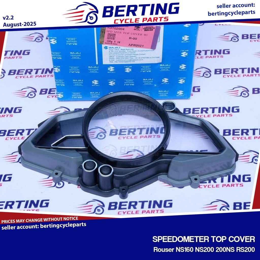 COVER ATAS SPEEDOMETER Rouser NS160 NS200 200NS RS200 Asli YDT02004