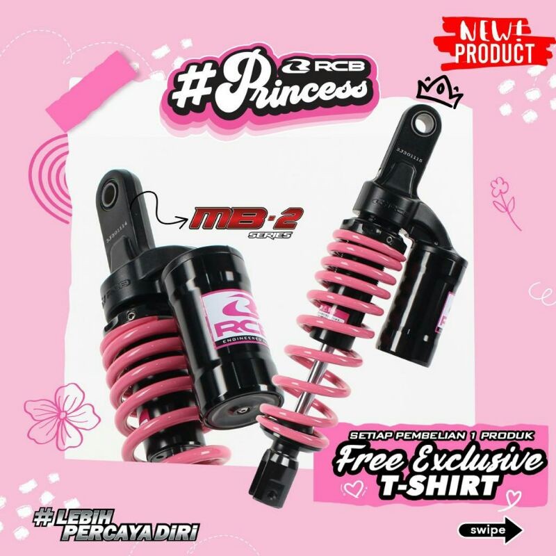 asikk_belanja - Shockbreaker RCB Tabung vario 125 -vario 150 330mm / shock tabung rcb mb2 beat vario