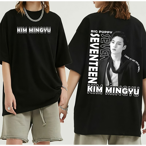 "SEVENTEEN" Tshirt Korean Style Unisex Terbaru/ Kaos Premium/ Kaos CARAT/ Tshirt KPOPERS