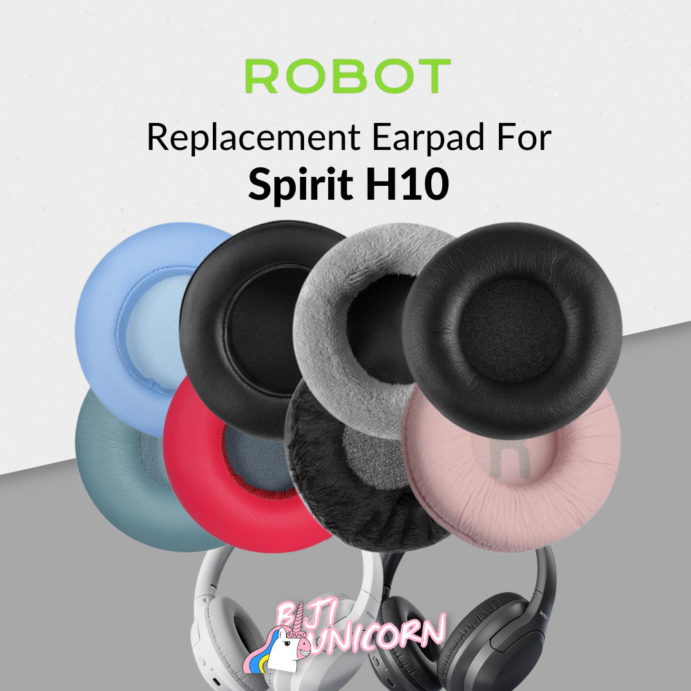 Earpad Earcup Ear Cushion Robot Spirit H10 H-10 H 10 Busa Pad Foam Bantalan