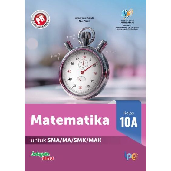 Buku PR Matematika Kelas 10 SMA Semester 1&2 Intan Pariwara Terbaru