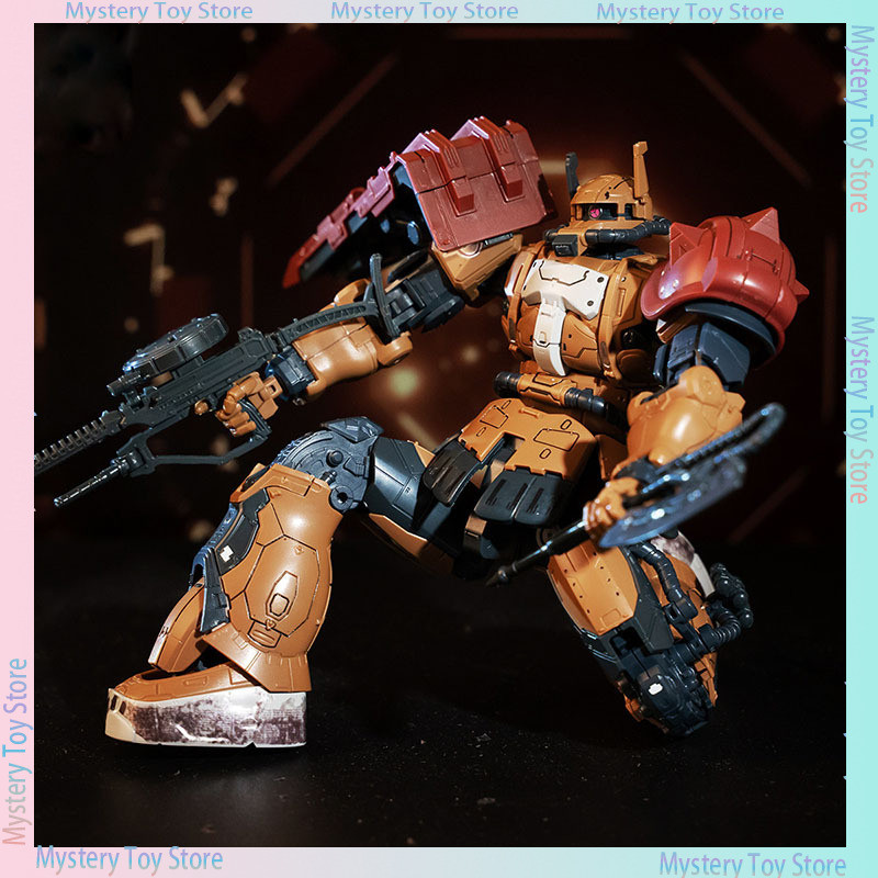 Bandai HGUC EX Action Figure MS-06F Zaku2 F Type Solari Gundam Requiem for Vengeance Anime Mobile Su