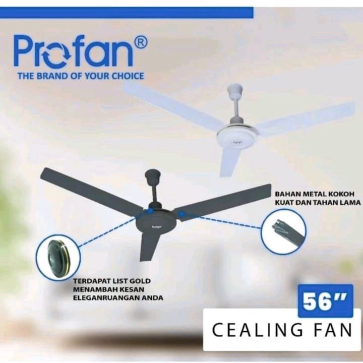 Ceiling Fan 56Inch Profan Rcf56 Kipas Angin Gantung Profan Rcf 56 Kipas Angin Plafon 56 Inch Profan 