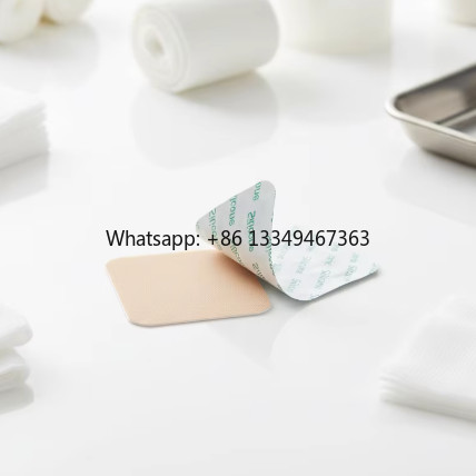 Mecal Dressing Silicone Adhesive Foam Dressing Customizable Size Antibacterial Foam Dressing for Wou