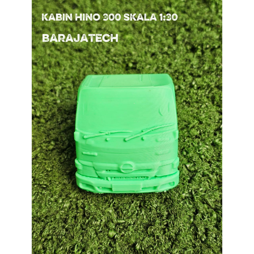 KEPALA TRUK HINO 300 MINIATUR KABIN HINO TERBARU SKALA 1:30
