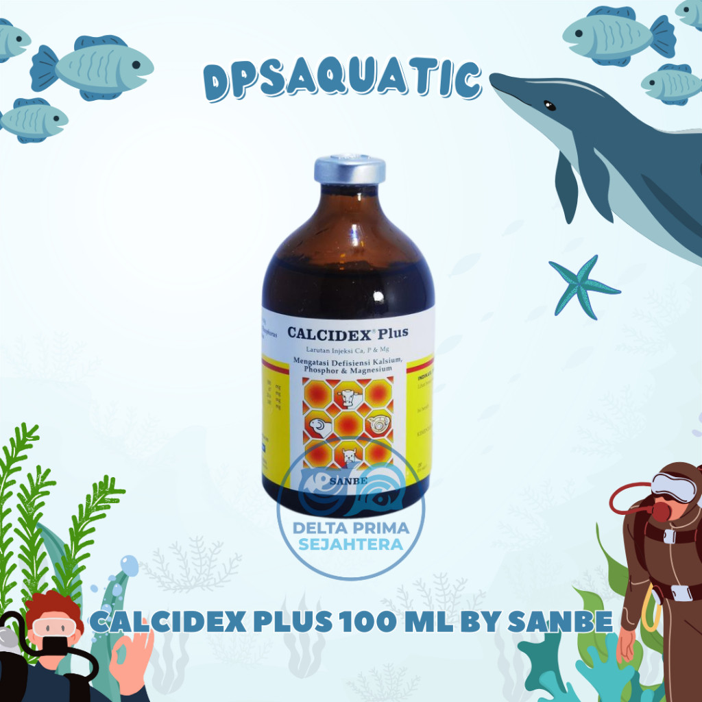 CALCIDEX PLUS 100 ML BY SANBE - Vitamin Untuk Ternak