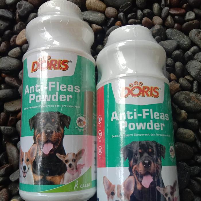 Bedak Doris Anti Fleas untuk Anjing & Kucing (Bedak Kutu & Gatal)