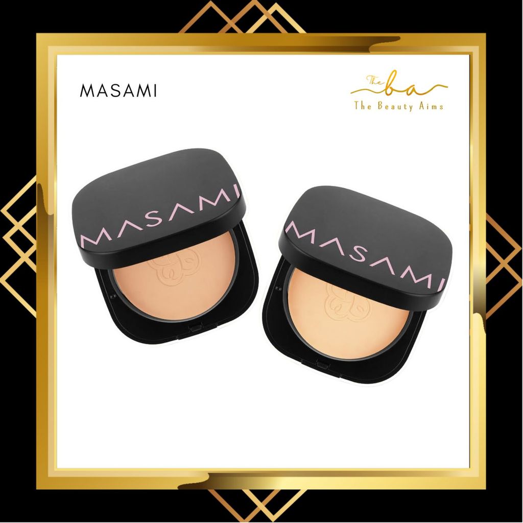 MASAMI Bedak Padat / Forever Matte Blurring Foundation Powder 10gr
