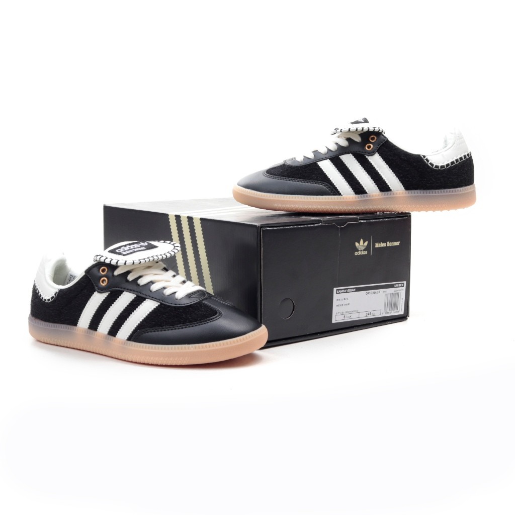 Sepatu  Adidas Samba Wales Bonner Pony Tonal Core Black